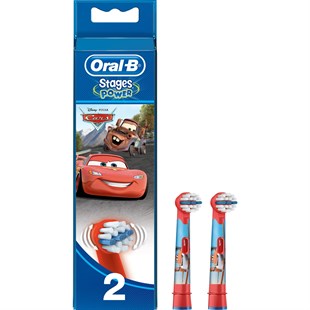 Oral-B Stages Power Cars Diş Fırçası Yedek Başlığı 2'li