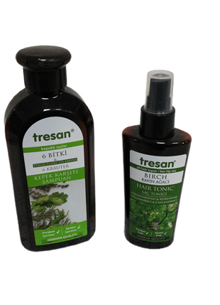 Tresan Kayın Ağacı güçlendirici Ve Canlandırıcı Saç Toniği 125 ml+ Tresan 6 Bitki Kepek Karşıtı Şampuan 300 ml