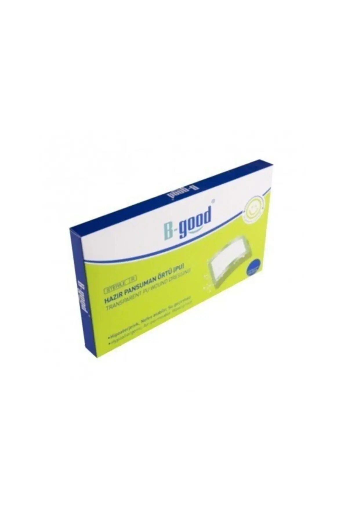 B-GOOD B Good 9x20 Cm Su Geçirmez Pansuman Örtüsü 5 Li (Pedli Yara Örtüsü)