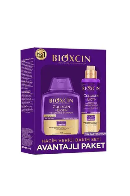 Bioxcin Collagen&Biotin Şampuan+Sıvı Saç Kremi