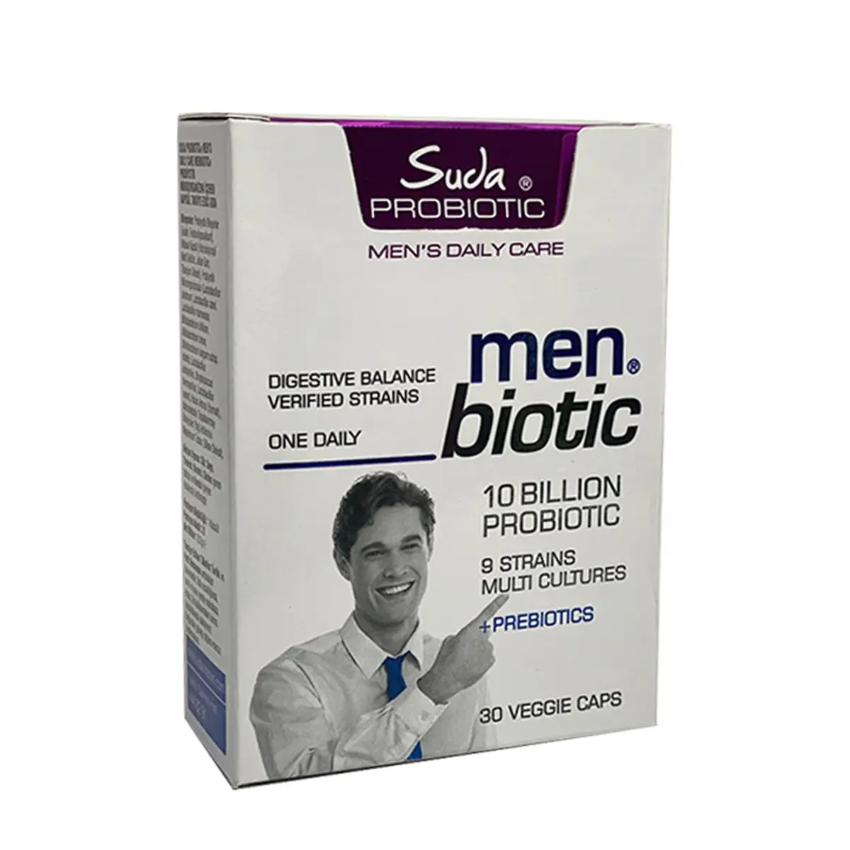 Suda Collagen Men's Daily Care Probiotics 30 Kapsül