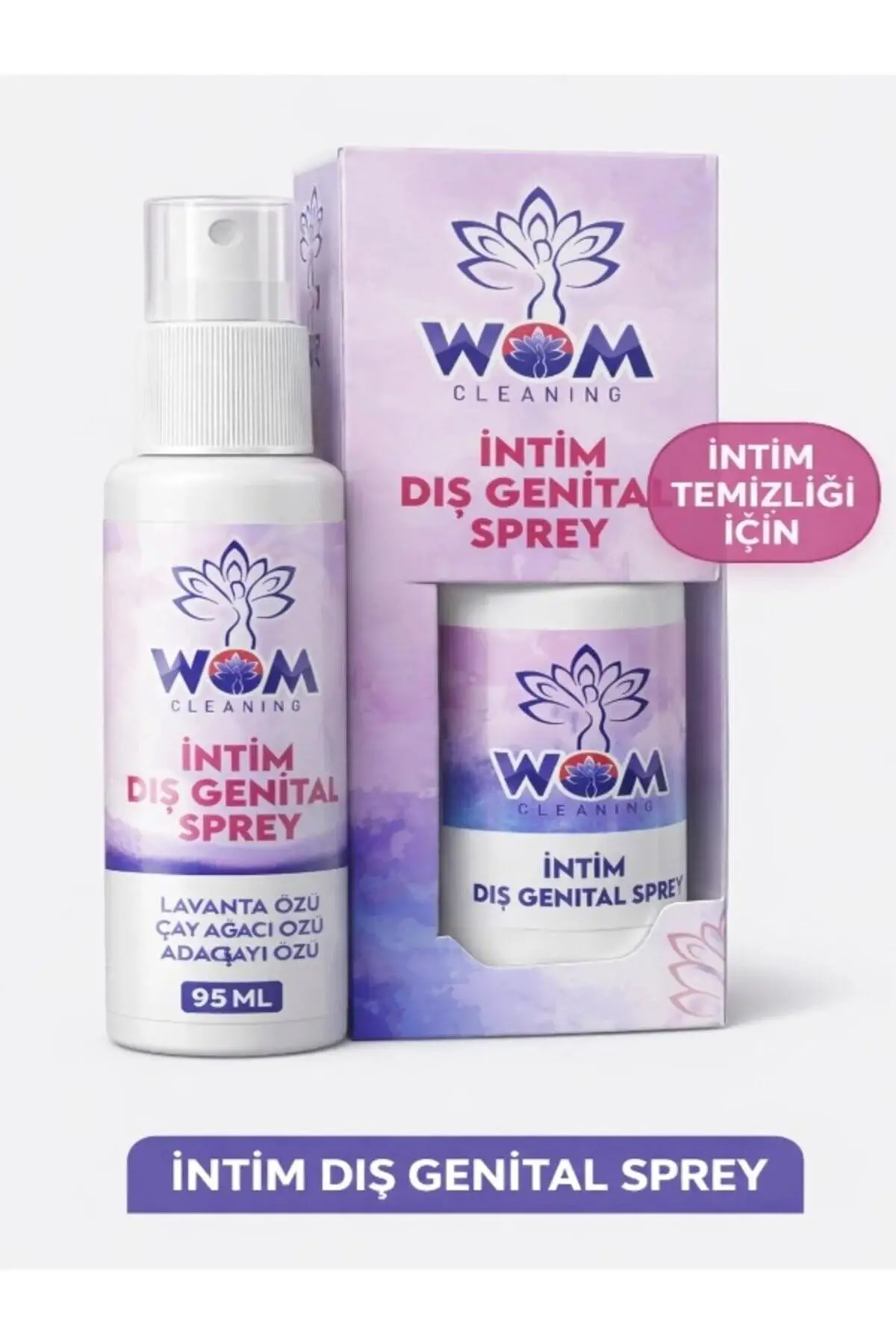 Wom İntim Dış Genital Sprey 95 ml